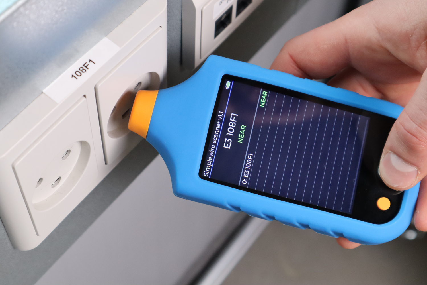 Simplewire-scanner ved et identificeret udtag