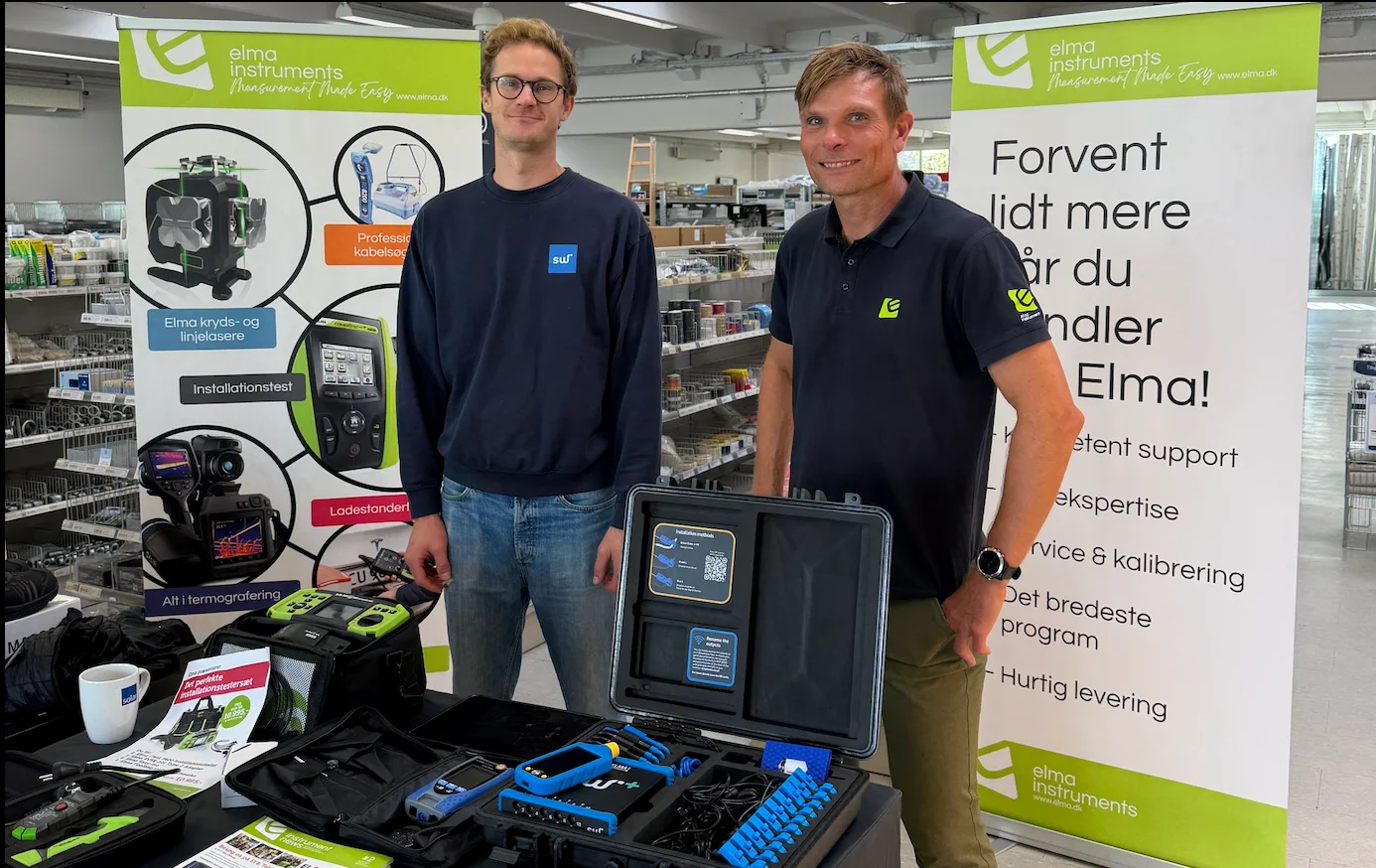 Flex+ tættere på kunderne sammen med Elma Instruments